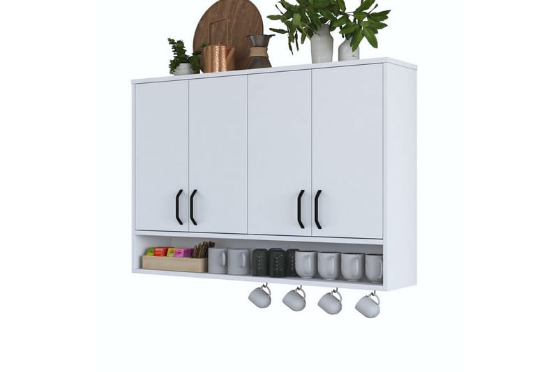 Heba Tv-skåp 120 cm - Vit - Möbler - Vardagsrum - Tv-möbler & mediamöbler - Tv-skåp