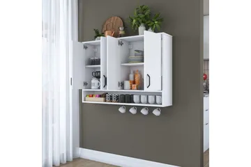 Heba Tv-skåp 120 cm - Vit - Förvaring - Skåp - Köksskåp - Väggskåp