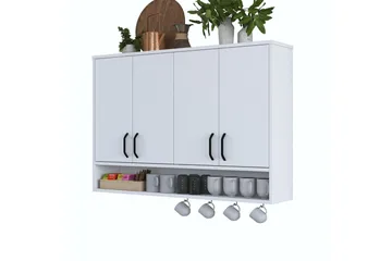 Heba Tv-skåp 120 cm - Vit - Förvaring - Skåp - Köksskåp - Väggskåp