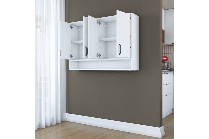 Heba Tv-skåp 120 cm - Vit - Möbler - Vardagsrum - Tv-möbler & mediamöbler - Tv-skåp