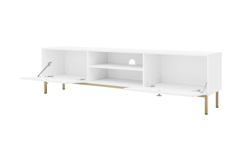 Hermann Tv-bänk 180 cm - Vit - Möbler - Vardagsrum - Tv-möbler & mediamöbler - Tv-bänkar