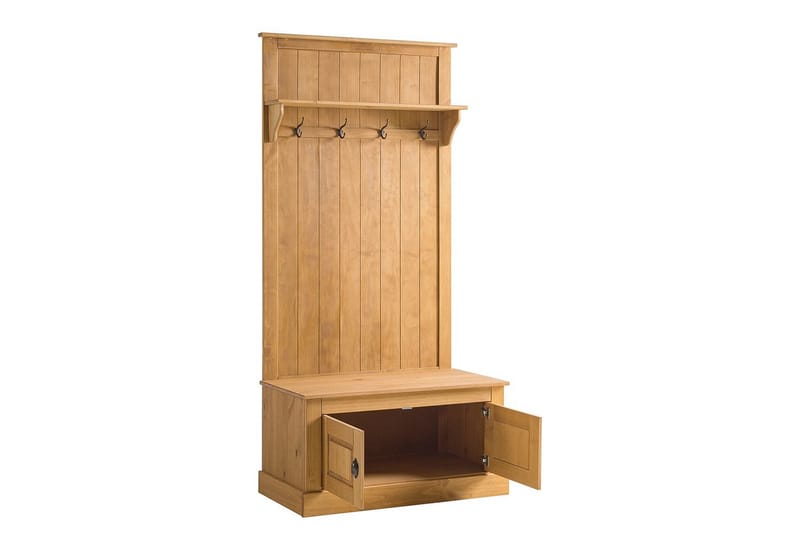 Högskåp Toby Natur, 185x90x45 cm - Natur, 185x90x45 cm - Möbler - Vardagsrum - Tv-möbler & mediamöbler - Tv-skåp