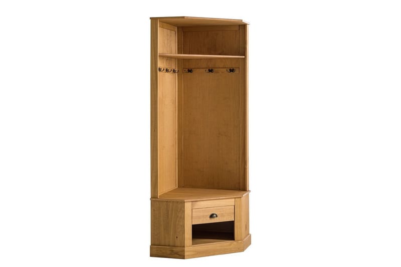 Högskåp Toby Natur, 185x90x65 cm - Natur, 185x90x65 cm - Möbler - Vardagsrum - Tv-möbler & mediamöbler - Tv-skåp