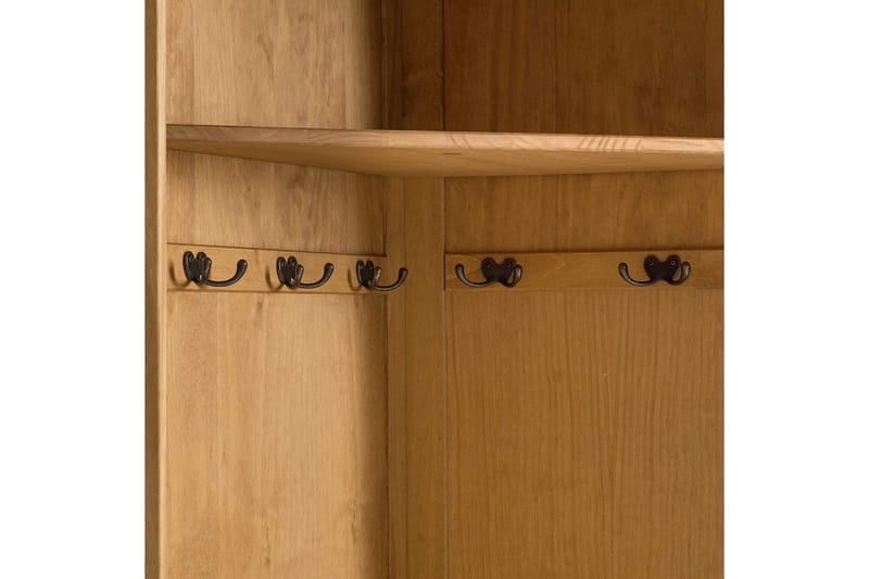 Högskåp Toby Natur, 185x90x65 cm - Natur, 185x90x65 cm - Möbler - Hall & entré - Möbelset för hall & entré