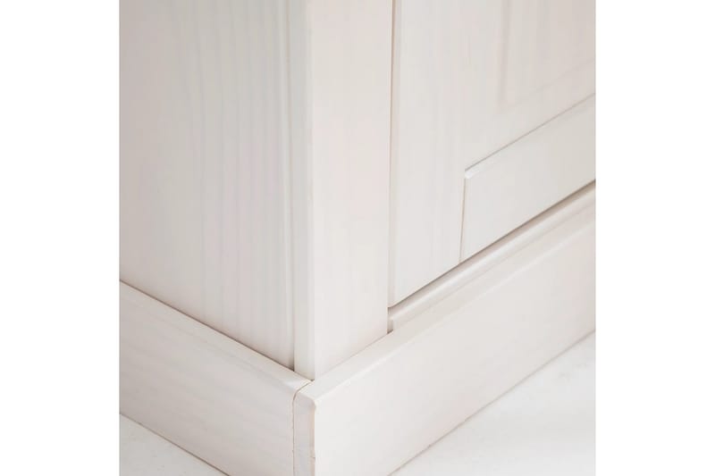 Högskåp Toby Vit, 185x90x45 cm - Vit, 185x90x45 cm - Möbler - Vardagsrum - Tv-möbler & mediamöbler - Tv-skåp