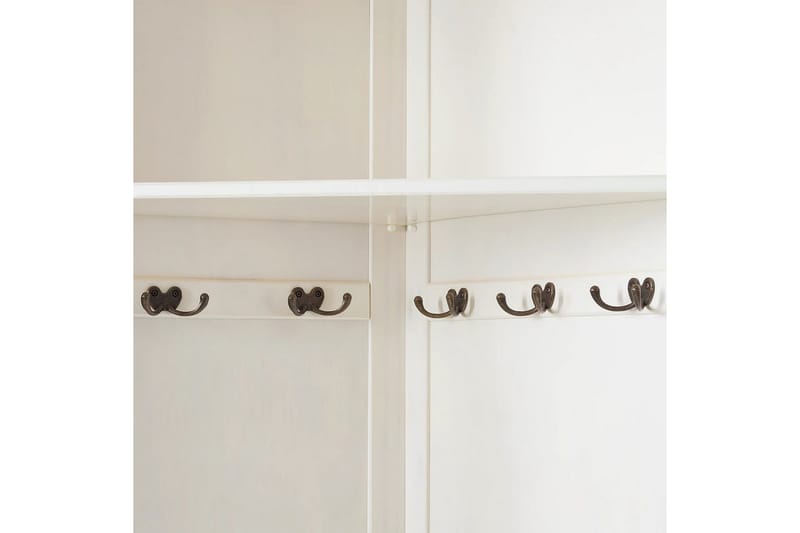 Högskåp Toby Vit, 185x90x65 cm - Vit, 185x90x65 cm - Möbler - Vardagsrum - Tv-möbler & mediamöbler - Tv-skåp