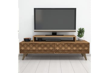 Hovdane TV-Bänk 140 cm - Brun - Möbler - Vardagsrum - Tv-möbler & mediamöbler - Tv-bänkar
