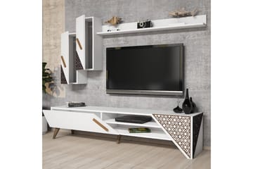 Hovdane TV-Möbelset 180 cm - Vit - Möbler - Vardagsrum - Tv-möbler & mediamöbler - Tv-möbelset