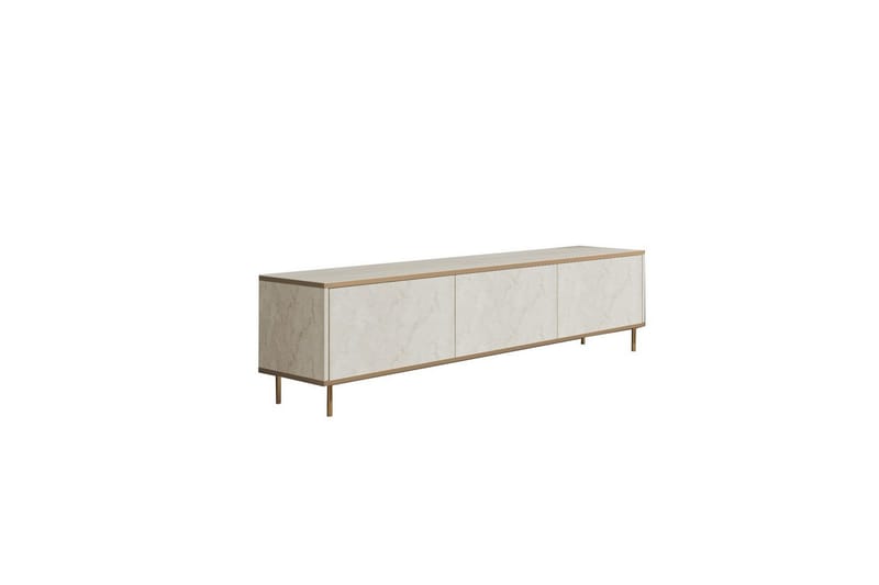 Imaj Tv-bänk 180 cm - Guld/Taupe - Möbler - Vardagsrum - Tv-möbler & mediamöbler - Tv-bänkar