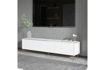Imaj Tv-bänk 180 cm - Vit marmor/Guld - Möbler - Vardagsrum - Tv-möbler & mediamöbler - Tv-bänkar