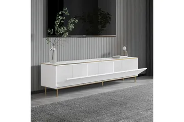 Imaj Tv-bänk 180 cm - Vit marmor/Guld - Möbler - Vardagsrum - Tv-möbler & mediamöbler - Tv-bänkar