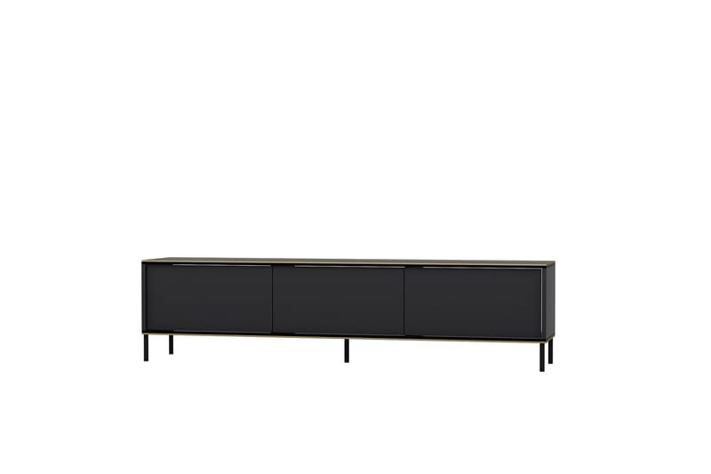 IMAJ Tv-bänk 180x35 cm Svart - Möbler - Vardagsrum - Tv-möbler & mediamöbler - Tv-bänkar