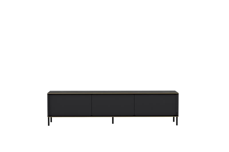 IMAJ Tv-bänk 180x35 cm Svart - Möbler - Vardagsrum - Tv-möbler & mediamöbler - Tv-bänkar