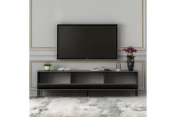 Imaj Tv-bänk 180x35 cm Svart - Hanah Home - Möbler - Vardagsrum - Tv-möbler & mediamöbler - Tv-bänkar