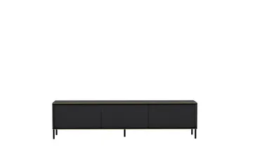 Imaj Tv-bänk 180x35 cm Svart - Hanah Home - Möbler - Vardagsrum - Tv-möbler & mediamöbler - Tv-bänkar