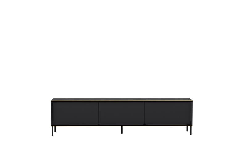 Imaj Tv-bänk 180x35 cm Svart - Hanah Home - Möbler - Vardagsrum - Tv-möbler & mediamöbler - Tv-bänkar
