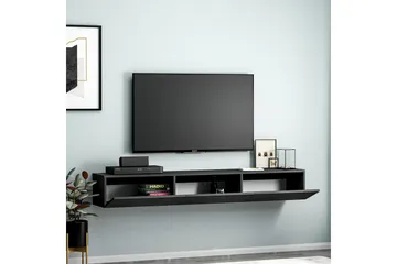 Interlaken Tv-bänk 180 cm - Svart - Möbler - Vardagsrum - Tv-möbler & mediamöbler - Tv-bänkar