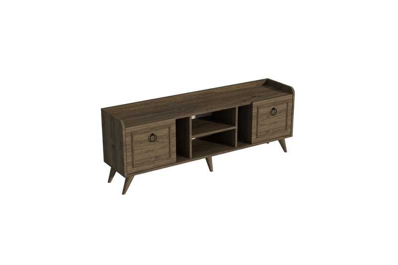 IRUBHI Tv-möbelset 150x35 cm Brun - Möbler - Vardagsrum - Tv-möbler & mediamöbler - Tv-möbelset