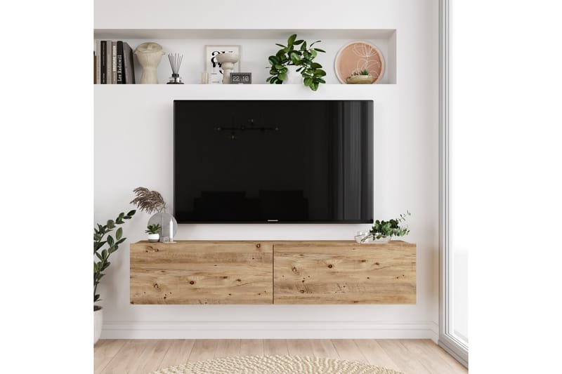 JAIVIND Tv-möbelset 140x31,6 cm Mörkblå - Tv-möbelset