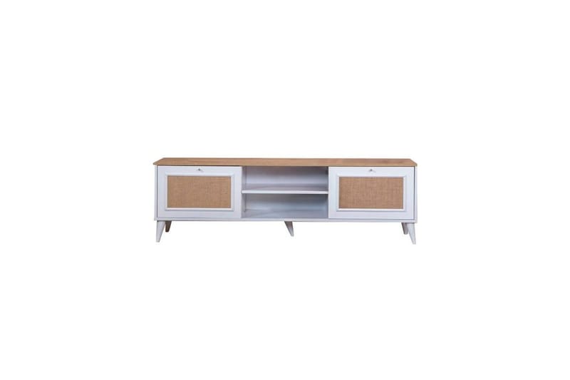 Jatinder Tv-bänk 55 cm - Natur/Vit - Möbler - Vardagsrum - Tv-möbler & mediamöbler - Tv-bänkar