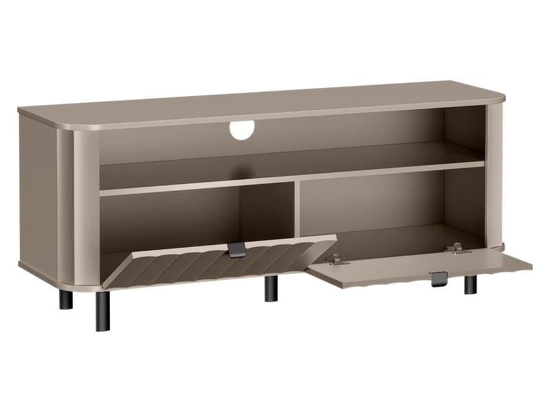 Joriel Tv-bänk 137 cm - Beige|svart - Möbler - Vardagsrum - Tv-möbler & mediamöbler - Tv-bänkar