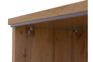 Kanak Tv-bänk 140 cm - Natur/Vit - Möbler - Vardagsrum - Tv-möbler & mediamöbler - Tv-bänkar