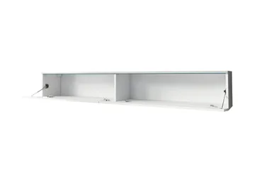 Kanak Tv-bänk 180 cm - Grå - Möbler - Vardagsrum - Tv-möbler & mediamöbler - Tv-bänkar