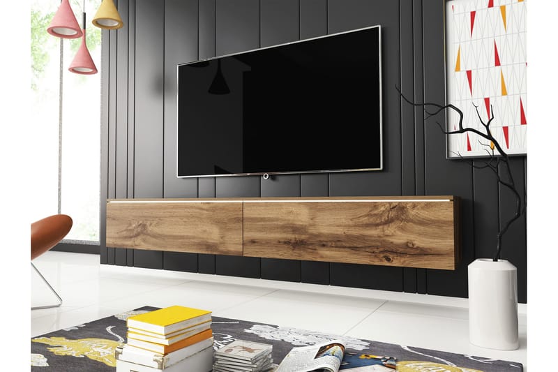 Kanak Tv-bänk 180 cm - Natur - Möbler - Vardagsrum - Tv-möbler & mediamöbler - Tv-bänkar