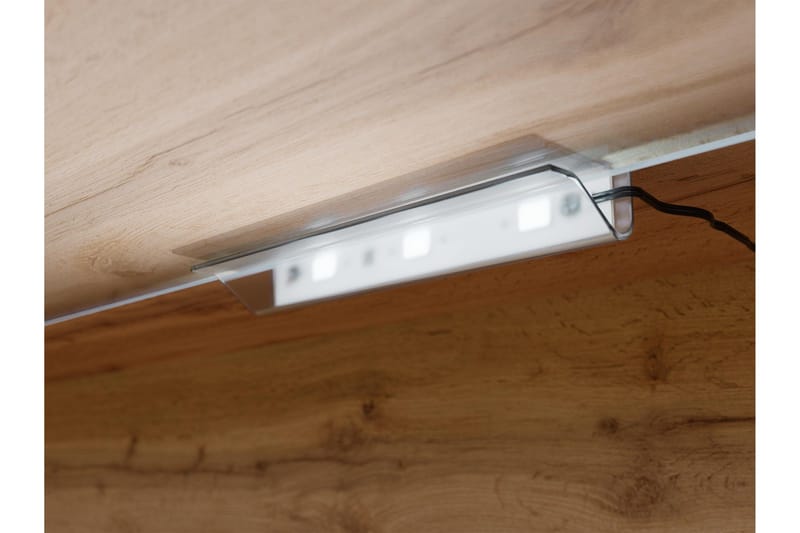 Kanak Tv-bänk 180 cm - Natur/Vit - Möbler - Vardagsrum - Tv-möbler & mediamöbler - Tv-bänkar