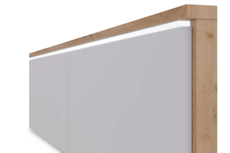 Kanak Tv-bänk 180 cm - Vit/Grå - Möbler - Vardagsrum - Tv-möbler & mediamöbler - Tv-bänkar