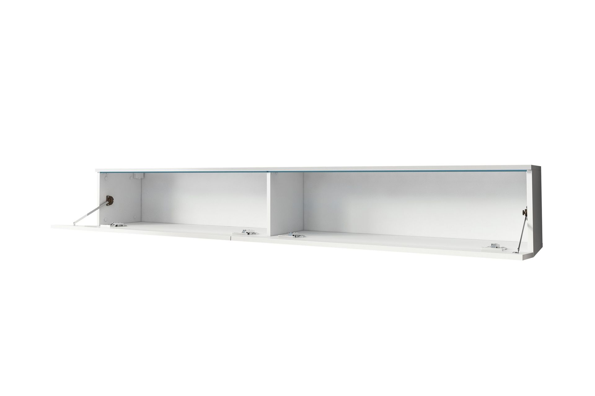 Kanak Tv-bänk 180 cm - Vit/Grå - Möbler - Vardagsrum - Tv-möbler & mediamöbler - Tv-bänkar