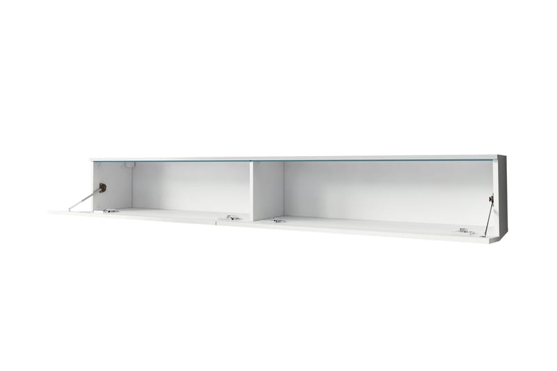 Kanak Tv-bänk 180 cm - Vit/Grå - Möbler - Vardagsrum - Tv-möbler & mediamöbler - Tv-bänkar