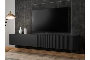 Kangana Tv-bänk 200 cm - Svart - Möbler - Vardagsrum - Tv-möbler & mediamöbler - Tv-bänkar