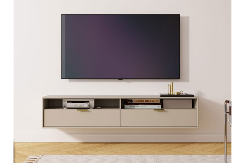 Kanon Tv-bänk 175 cm - Beige - Möbler - Vardagsrum - Tv-möbler & mediamöbler - Tv-bänkar