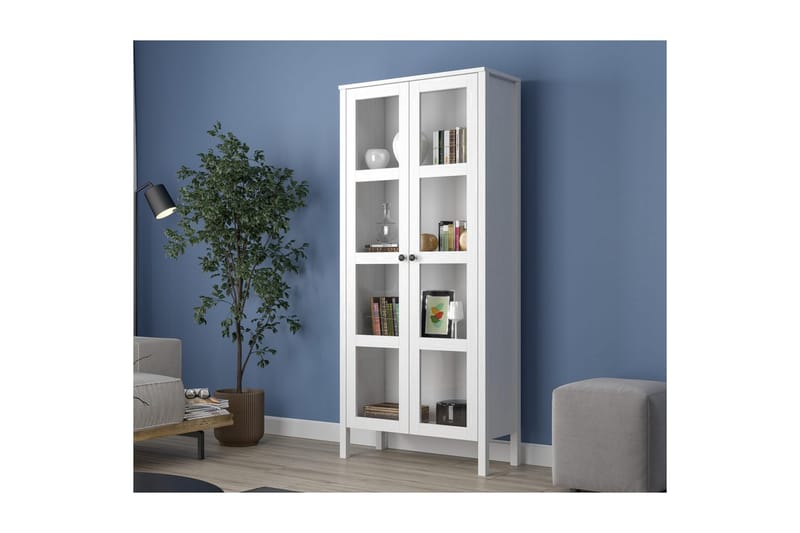 Kelric Bokhylla 80 cm - Natur/Vit - Förvaring - Hyllor - Bokhylla