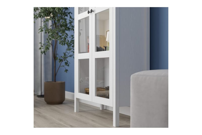 Kelric Bokhylla 80 cm - Natur/Vit - Förvaring - Hyllor - Bokhylla