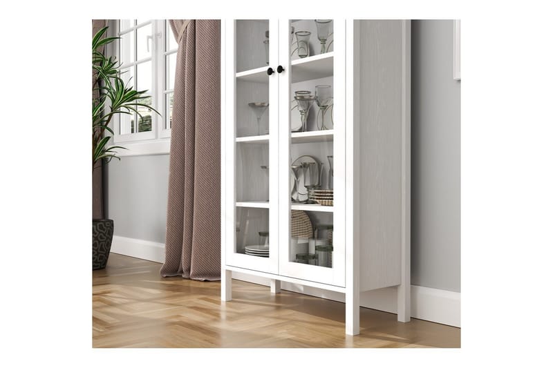 Kelric Bokhylla 83 cm - Natur/Vit - Förvaring - Hyllor - Bokhylla