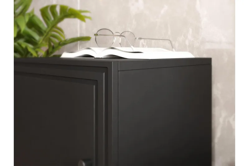 Laholm Tv-bänk 201 cm - Svart - Möbler - Vardagsrum - Tv-möbler & mediamöbler - Tv-bänkar