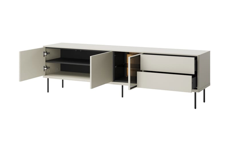 Levisa Tv-bänk 194x41 cm - Cashmere - Möbler - Vardagsrum - Tv-möbler & mediamöbler - Tv-bänkar
