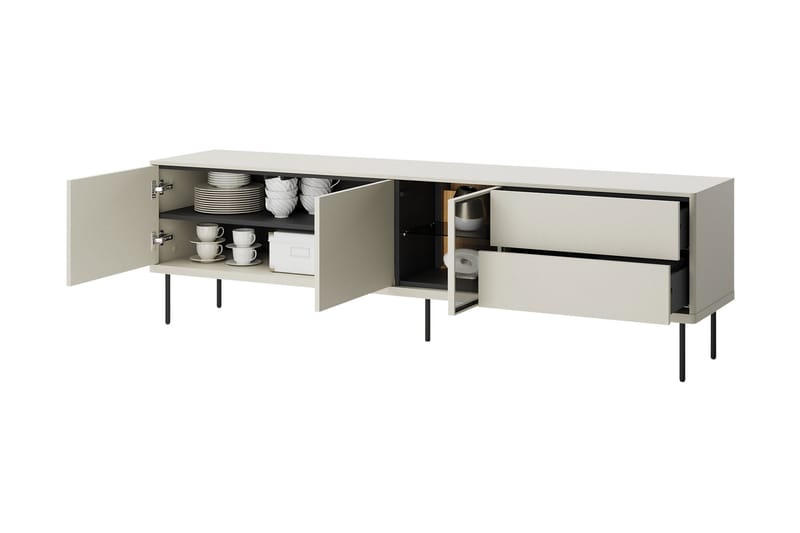 Levisa Tv-bänk 194x41 cm - Cashmere - Möbler - Vardagsrum - Tv-möbler & mediamöbler - Tv-bänkar