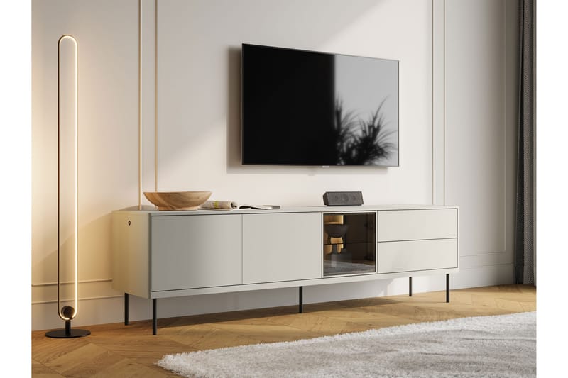 Levisa Tv-bänk 194x41 cm - Cashmere - Möbler - Vardagsrum - Tv-möbler & mediamöbler - Tv-bänkar