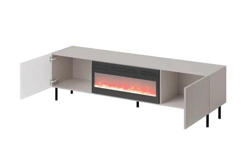 Lionel Tv-bänk 181 cm - Beige - Möbler - Vardagsrum - Tv-möbler & mediamöbler - Tv-bänkar