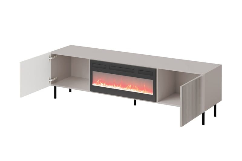 Lionel Tv-bänk 181 cm - Beige - Möbler - Vardagsrum - Tv-möbler & mediamöbler - Tv-bänkar