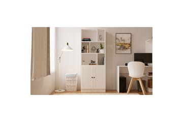 Lorven Bokhylla 70 cm - Matt Vit - Förvaring - Hyllor - Bokhylla