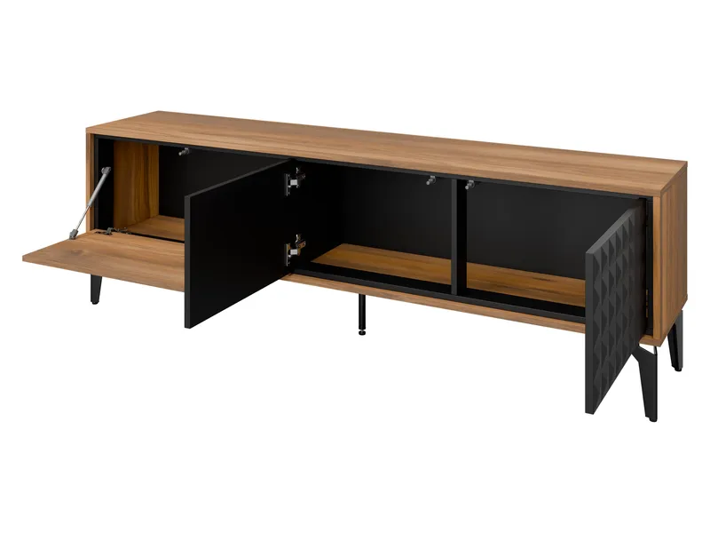 Lorvenn Tv-bänk 190 cm - Brun/Svart - Möbler - Vardagsrum - Tv-möbler & mediamöbler - Tv-bänkar