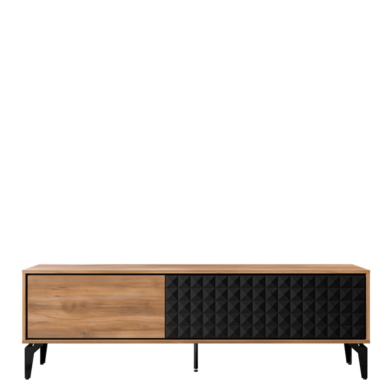 Lorvenn Tv-bänk 190 cm, Brun/Svart
