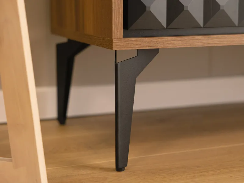 Lorvenn Tv-bänk 190 cm - Brun/Svart - Möbler - Vardagsrum - Tv-möbler & mediamöbler - Tv-bänkar