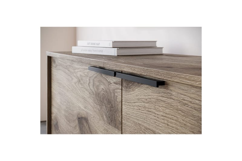 Lowboard Alberto 150x38x50 cm, Ek - 150x38x50 cm, Ek - Möbler - Vardagsrum - Tv-möbler & mediamöbler - Tv-bänkar