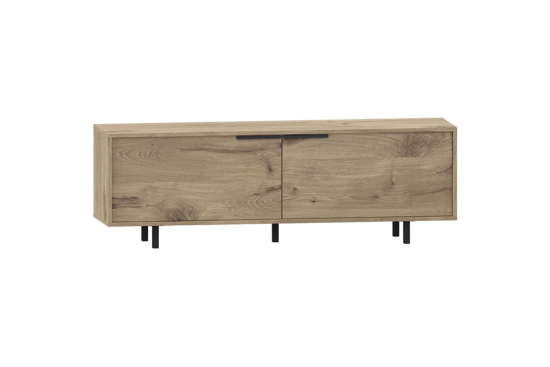 Lowboard Alberto 150x38x50 cm, Ek - 150x38x50 cm, Ek