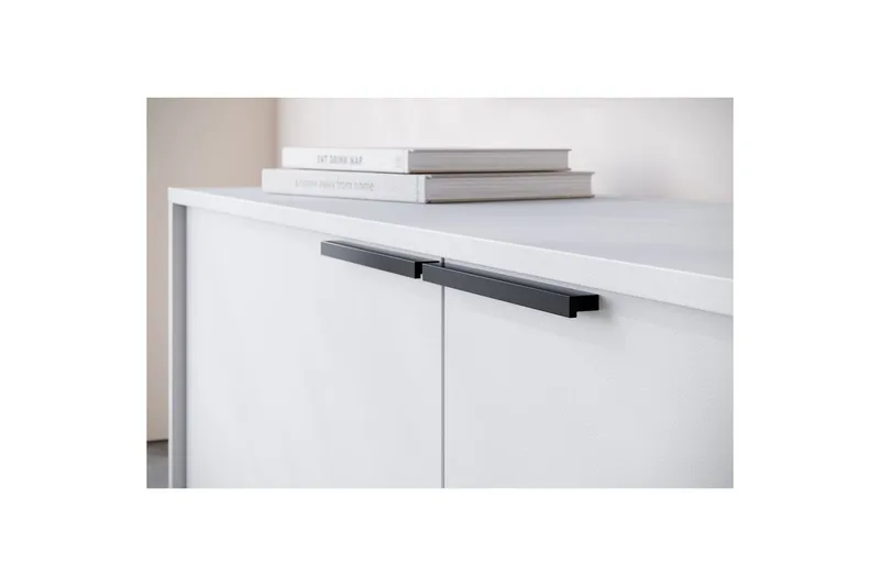 Lowboard Alberto 150x38x50 cm, Vit - 150x38x50 cm, Vit - Möbler - Vardagsrum - Tv-möbler & mediamöbler - Tv-bänkar